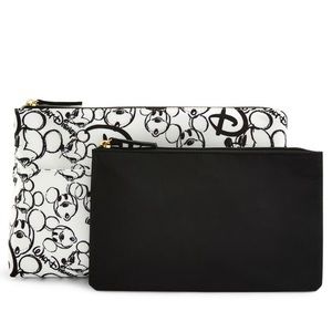 💗🧡NWT!!! Nylon Disney Mickey 2-In-1 Washbag Set